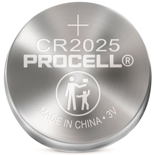 Procell® CR2025 Size 3V Lithium Coin Battery